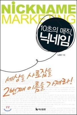 10초의 매직, 닉네임 표지